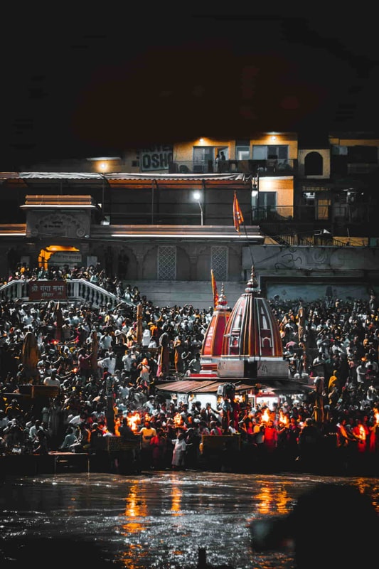 Ganga aarti in Haridwar
